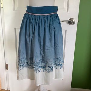 Disney Parks Dress Shop FRANCE skirt New XL